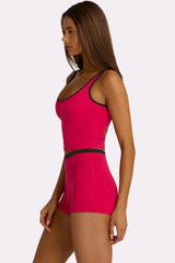 Soft Active Tank Top in Hot Pink