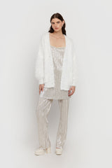 OVERSIZED KNIT CARDIGAN