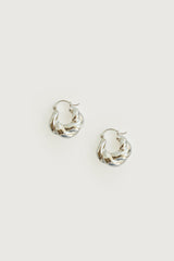 CHUNKY TWISTED HOOPS