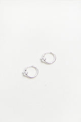 KNOT HOOP EARRING
