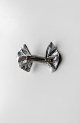 METALLIC BOW HAIR PIN