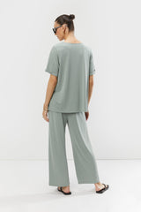 ELASTIC WAIST TROUSER