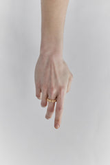 FLOWER BAND RING