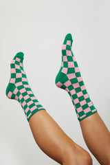 CHECKERED SOCKS
