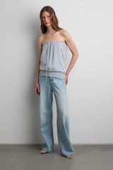 HALTER NECK TUBE TOP