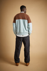 COLOUR BLOCK SWEATSHIRT
