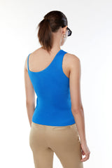ONE SHOULDER TANK WITH THIN STRAP
