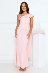 Luxe Frenzy Maxi Dress Pink