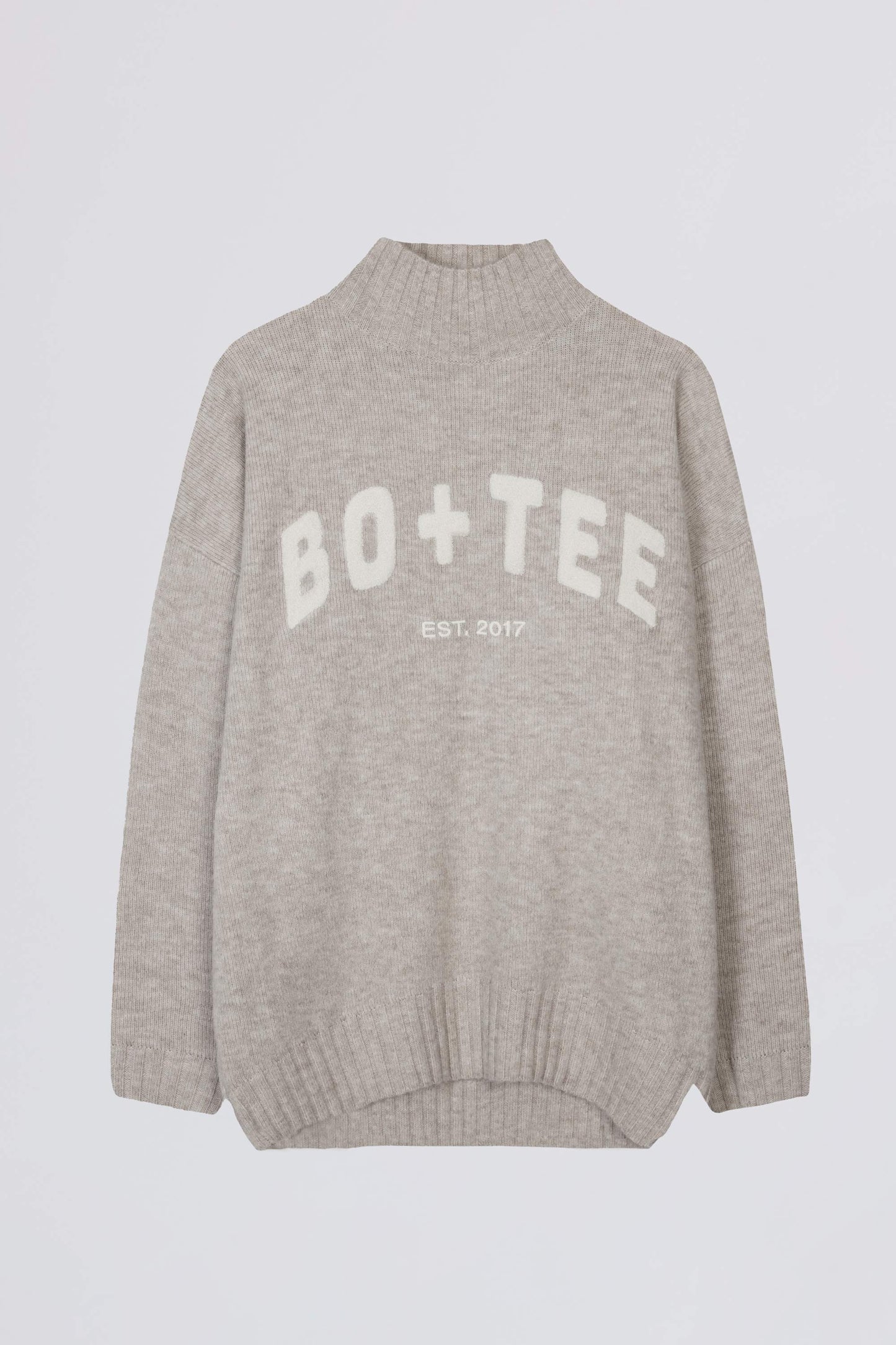 Soft Knit Oversized Jumper in Oatmeal