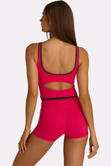 Soft Active Tank Top in Hot Pink