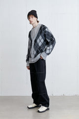 MOHAIR BUTTON UP CARDIGAN