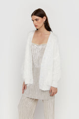 OVERSIZED KNIT CARDIGAN