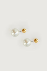 DOUBLE CIRCLE STUD EARRING