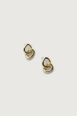 LINKED HOOP STUDS