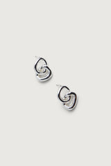LINKED HOOP STUDS
