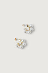 FIVE PEARL EARRING
