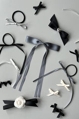 LONG BOW HAIR CLIP