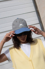 'GOOD DAY SUNSHINE' GINGHAM CAP