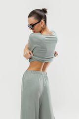 ELASTIC WAIST TROUSER