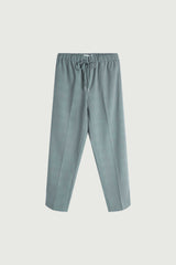 ELASTIC WAIST TAPERED TROUSER