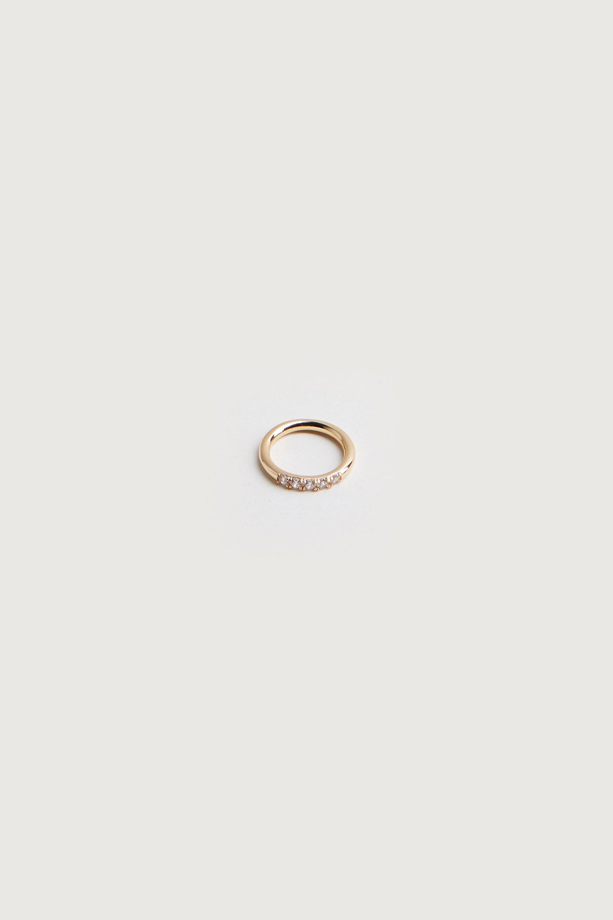 COLOURED ZIRCONIA RING