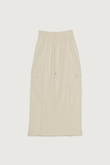 MIDI CORDUROY CARGO SKIRT