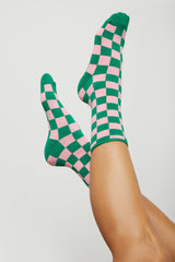 CHECKERED SOCKS
