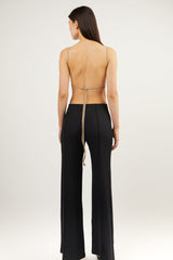 OPEN BACK CROP TOP