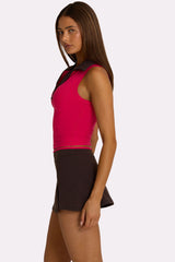 Soft Active Mini Skort in Truffle