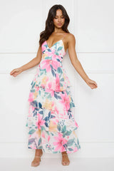 Soft Sophistication Maxi Dress Pink