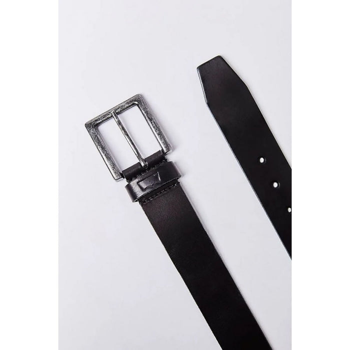 Cinto-Levis-Worn-Leather-Belt---New-Black-De-Hombre#2