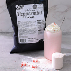MOCAFE™ White Chocolate Peppermint Mocha Powder Mix