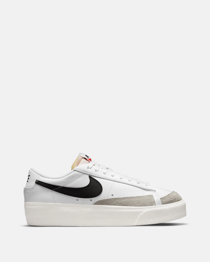 Nike Women Blazer Low Platform White/Black-Sail-Team Orange
