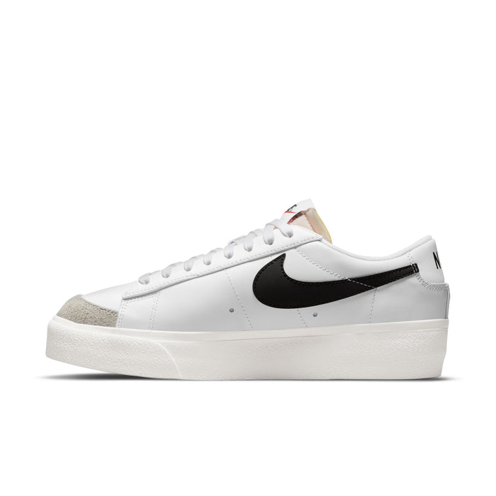 Nike Women Blazer Low Platform White/Black-Sail-Team Orange