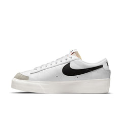Nike Women Blazer Low Platform White/Black-Sail-Team Orange