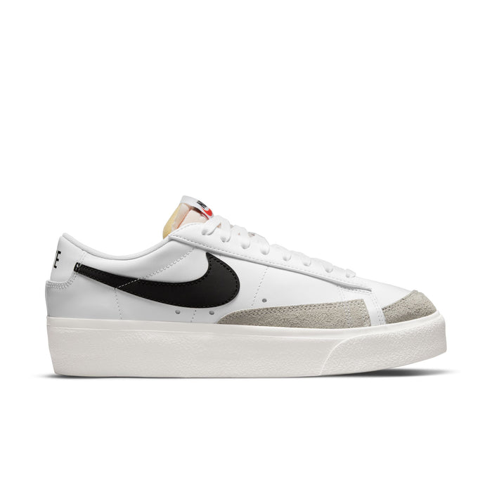 Nike Women Blazer Low Platform White/Black-Sail-Team Orange